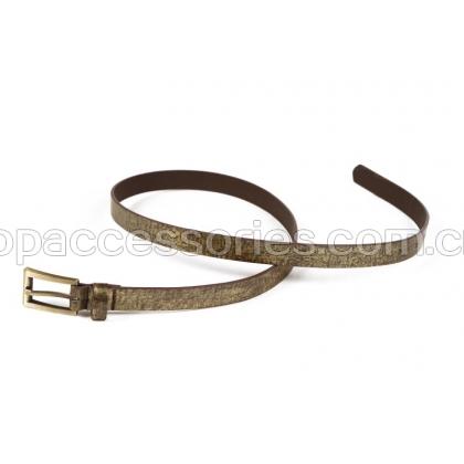pin buckle fashion belt for woman